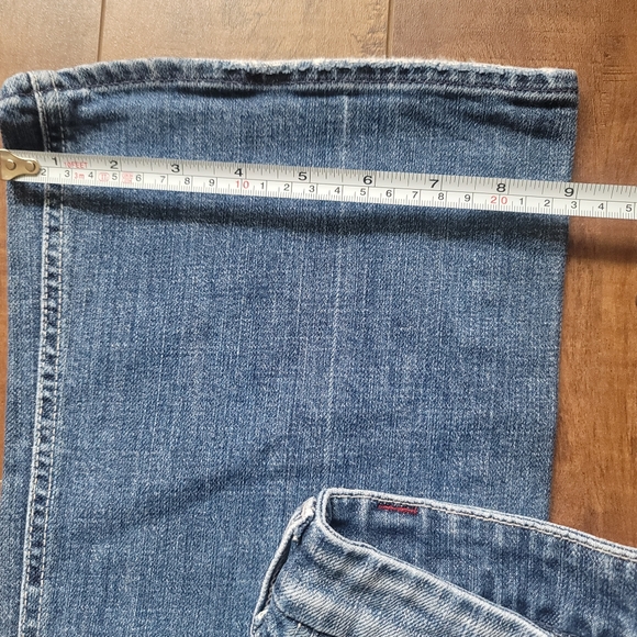 7 For All Mankind Bootcut Denim Jeans Size 30 Blue - Picture 10 of 15